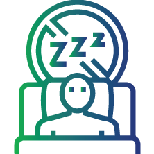 Difficulty in sleeping