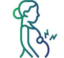 Experienced complications in previous pregnancies, such as preeclampsia or fetal growth restriction