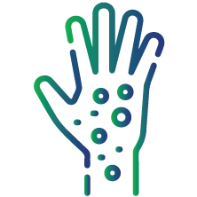 If symptoms of Hand, Foot, and Mouth disease are observed