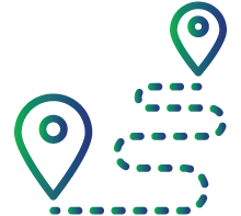 A travel history to tropical or endemic areas with a risk of infectious diseases