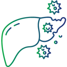 To determine whether the viral hepatitis infection is self-limited or has a chronic course