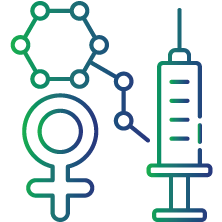To monitor the effectiveness of hormone replacement therapy in menopausal women