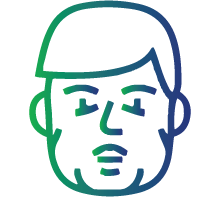 Enlarged hands, feet, or facial features (acromegaly symptoms)