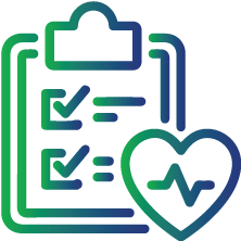 For regular health check-ups or in case there is a suspicion of a disease or toxicity