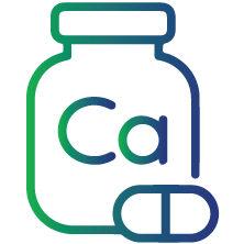 Take phosphorous/calcium supplements