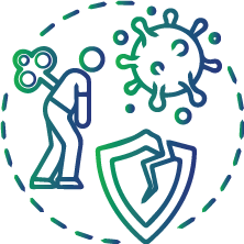 Weakened immune system