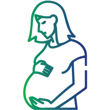 Rh incompatibility between fetus and mother