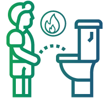 Pain or burning sensation during urination